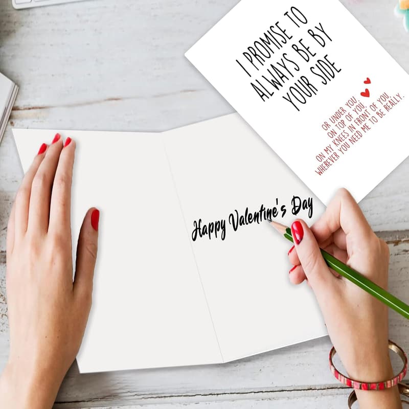 Funny Valentine’s Day Card for Couples with Envelope
