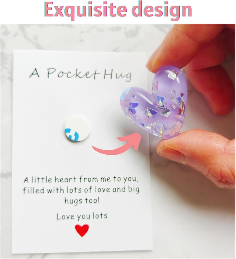 Long Distance Relationship Pocket Hug Heart Gift