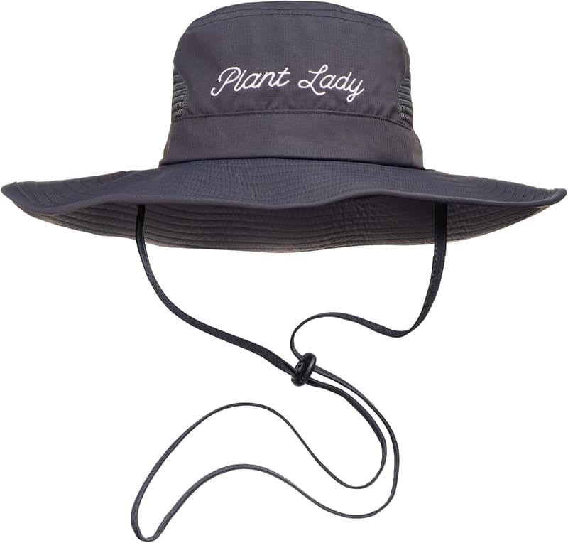 Waterproof Wide Brim Gardening Hat for Women - Plant Lady Gift