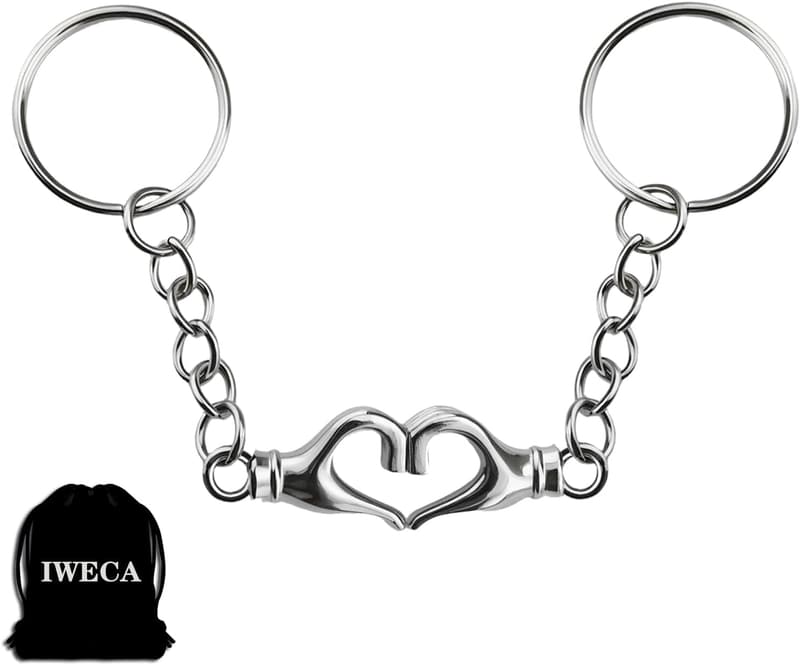 Magnetic Keychain for Couples - Anniversary & Birthday Gift