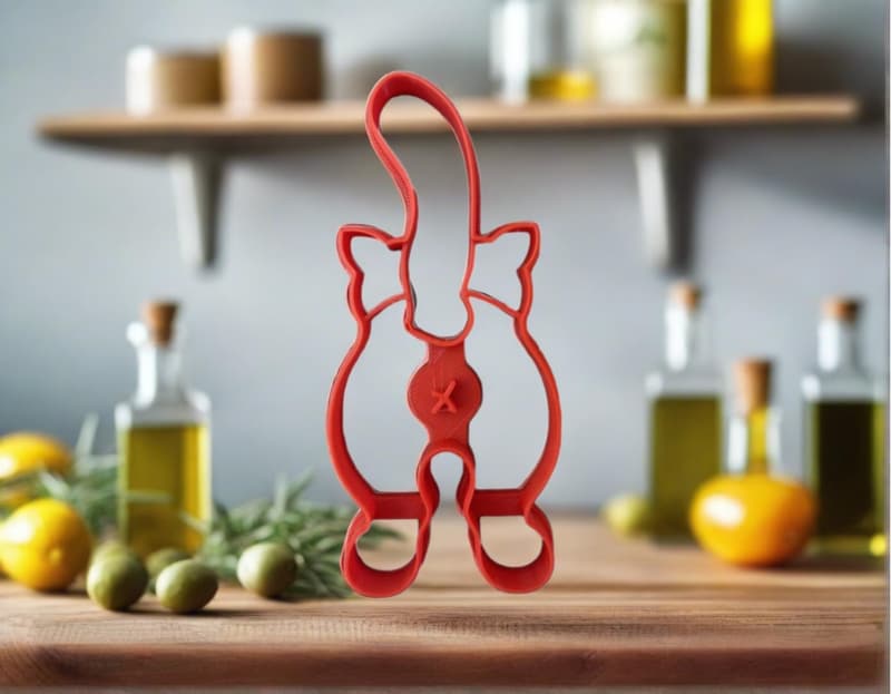 Cat Butt Cookie Cutter for Fun Baking