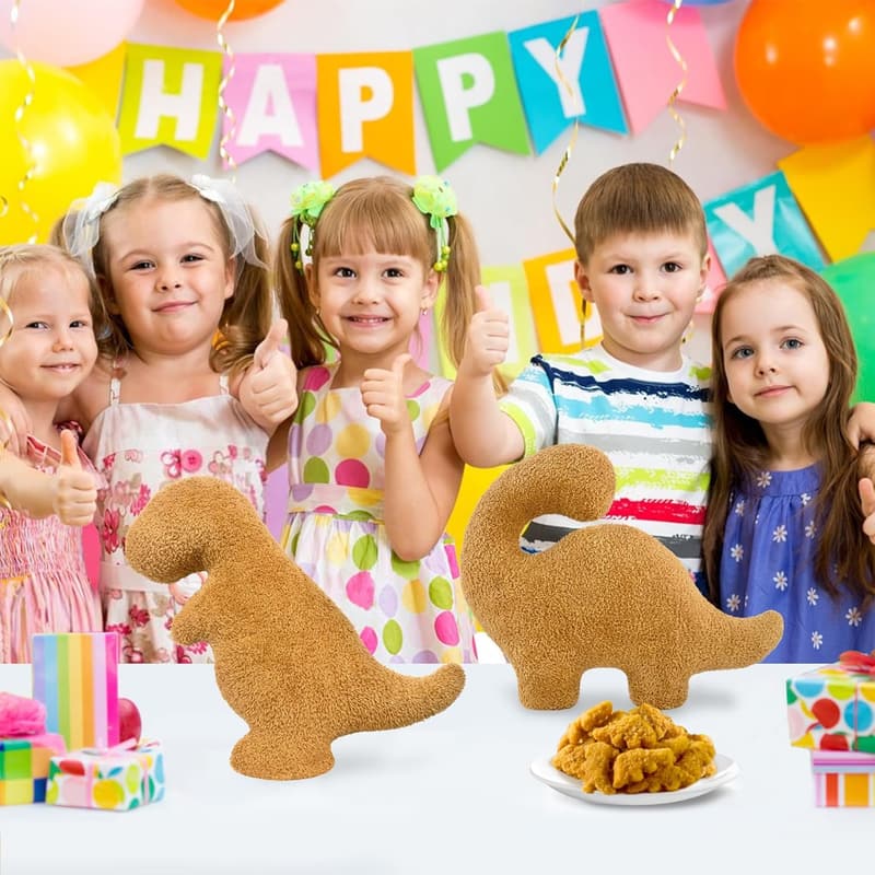 Dinosaur Plush Pillow - Funny Birthday Gift for All Ages
