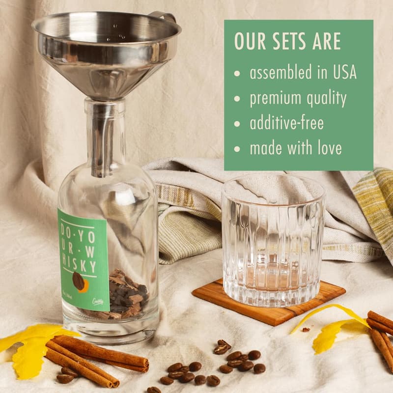 Citrus & Spice Whiskey Infusion Kit | DIY Cocktail Gift for All