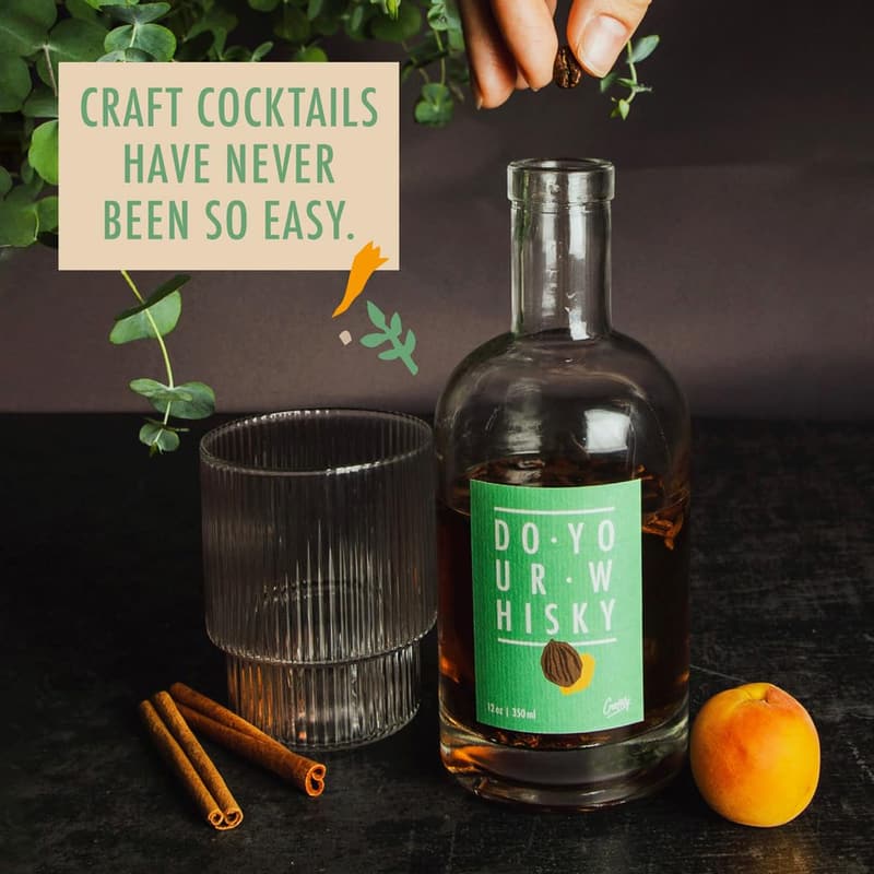 Citrus & Spice Whiskey Infusion Kit | DIY Cocktail Gift for All