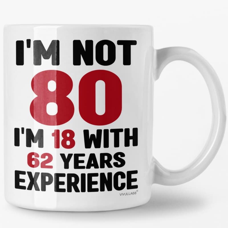 80th Birthday Gifts for Men and Women