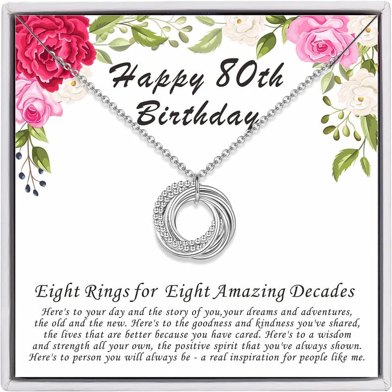 925 Sterling Silver Jewelry for Women's Milestone Birthdays