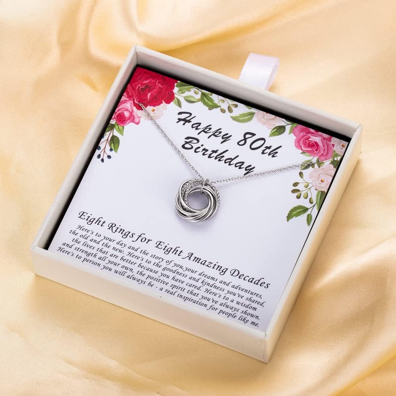 925 Sterling Silver Jewelry for Women's Milestone Birthdays
