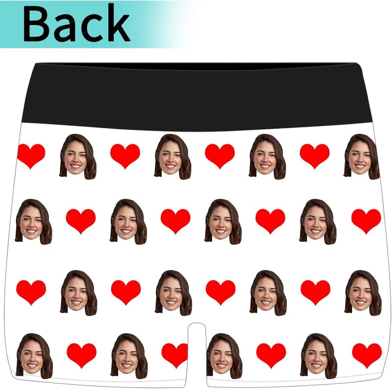Custom Photo Boxers for Men - Personalized Funny Underwear