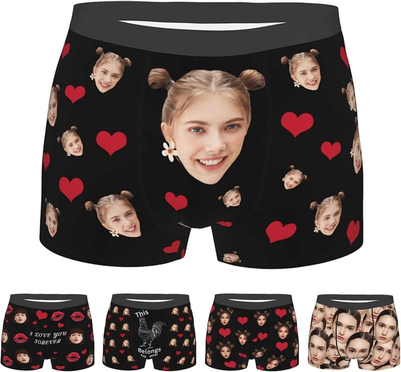 Funny Personalized Boxers for Men - Father's Day Gift
