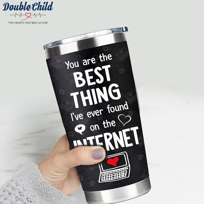 Anniversary Tumbler 20oz Gift for Him