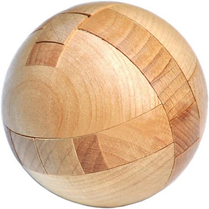Magic Ball Wooden Puzzle Toy for Adults and Kids