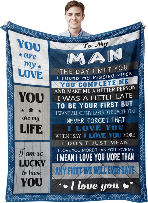 Father's Day Blanket Gift for Men, 60