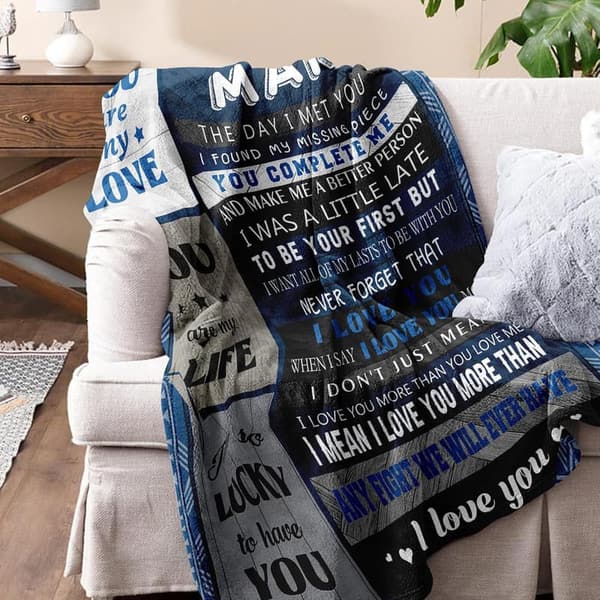 Father's Day Blanket Gift for Men, 60