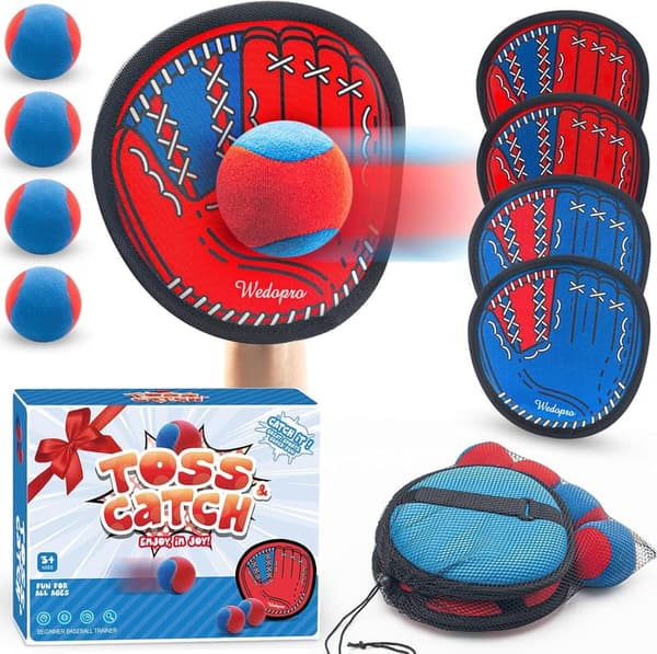 Outdoor Toss and Catch Ball Game for Kids (Ages 3-12)