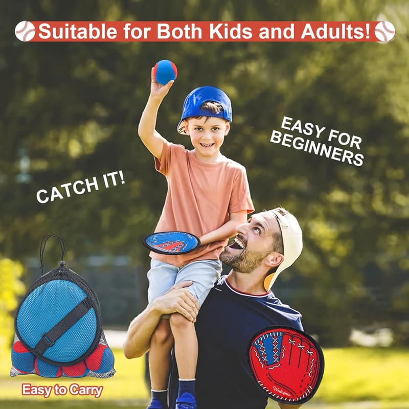 Outdoor Toss and Catch Ball Game for Kids (Ages 3-12)