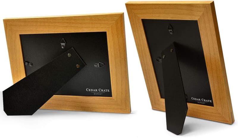 Engraved Natural Wood Photo Frame for Great Grandparents' Day