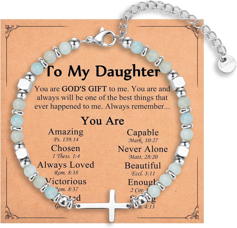 Christian Cross Bracelet for Women - Ideal Gift for Birthdays & More