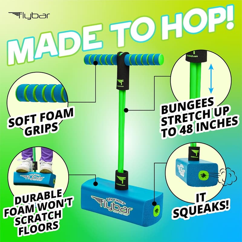 Kids' Foam Pogo Jumper - Safe & Durable for Ages 3+