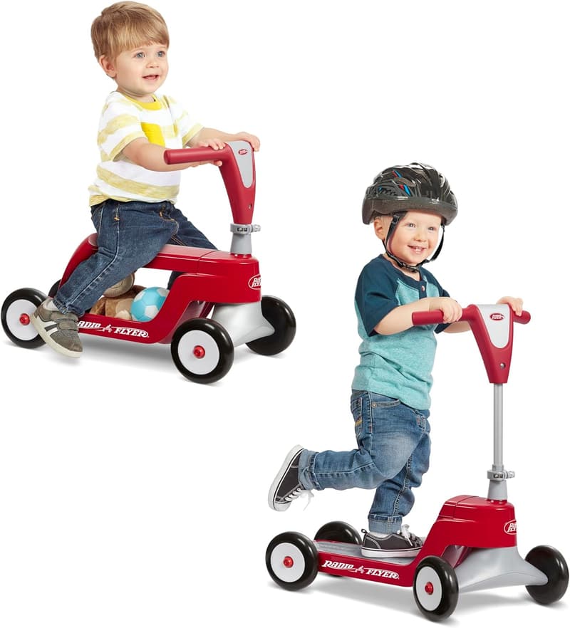 Radio Flyer Scoot 2 Scooter - Toddler Ride-On Toy, Ages 1-4
