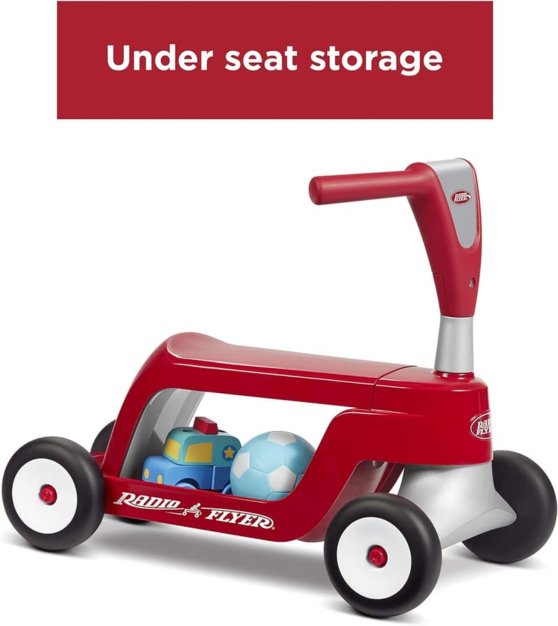 Radio Flyer Scoot 2 Scooter - Toddler Ride-On Toy, Ages 1-4