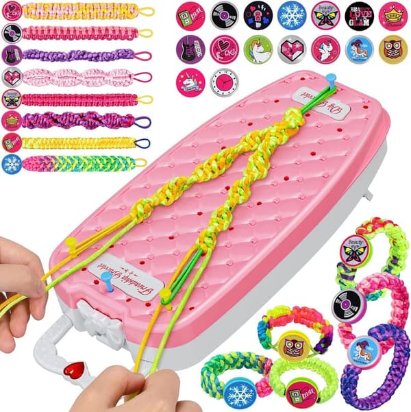 DIY Friendship Bracelet Kit for Girls - Ideal Birthday Gift