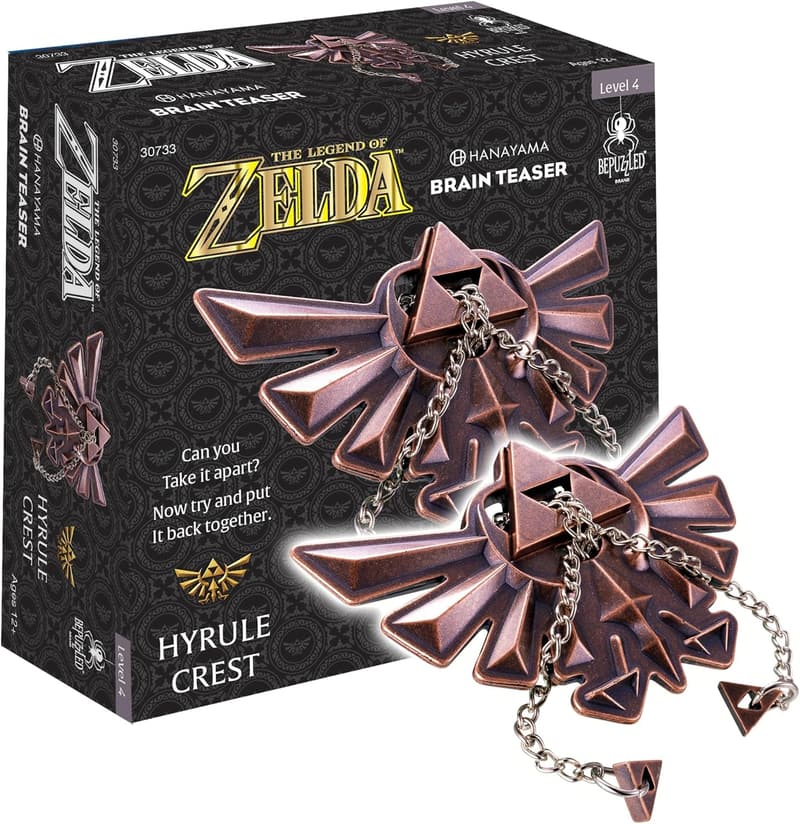 Legend of Zelda Hyrule Crest Hanayama Brain Teaser Puzzle