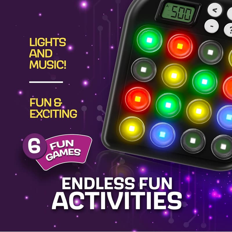 6-in-1 Brain Teasers & Memory Game for Kids Ages 6-12