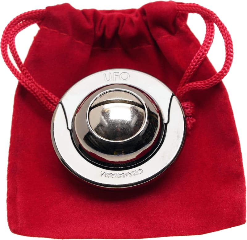 UFO Hanayama Brain Teaser Puzzle - Level 4 with Pouch