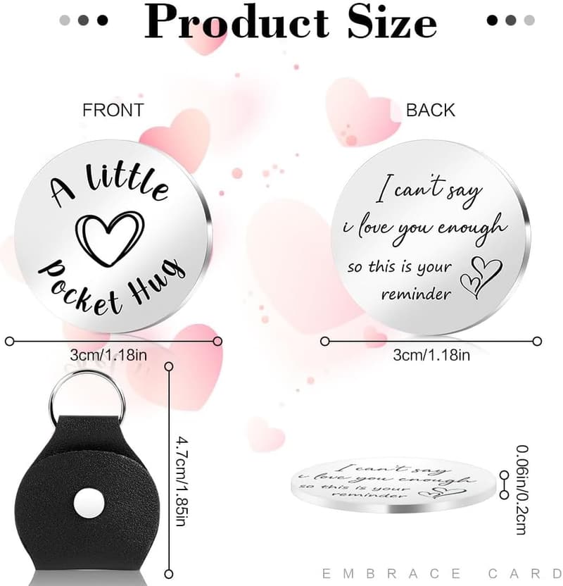 2025 Graduation Pocket Hug Token for Women & Men