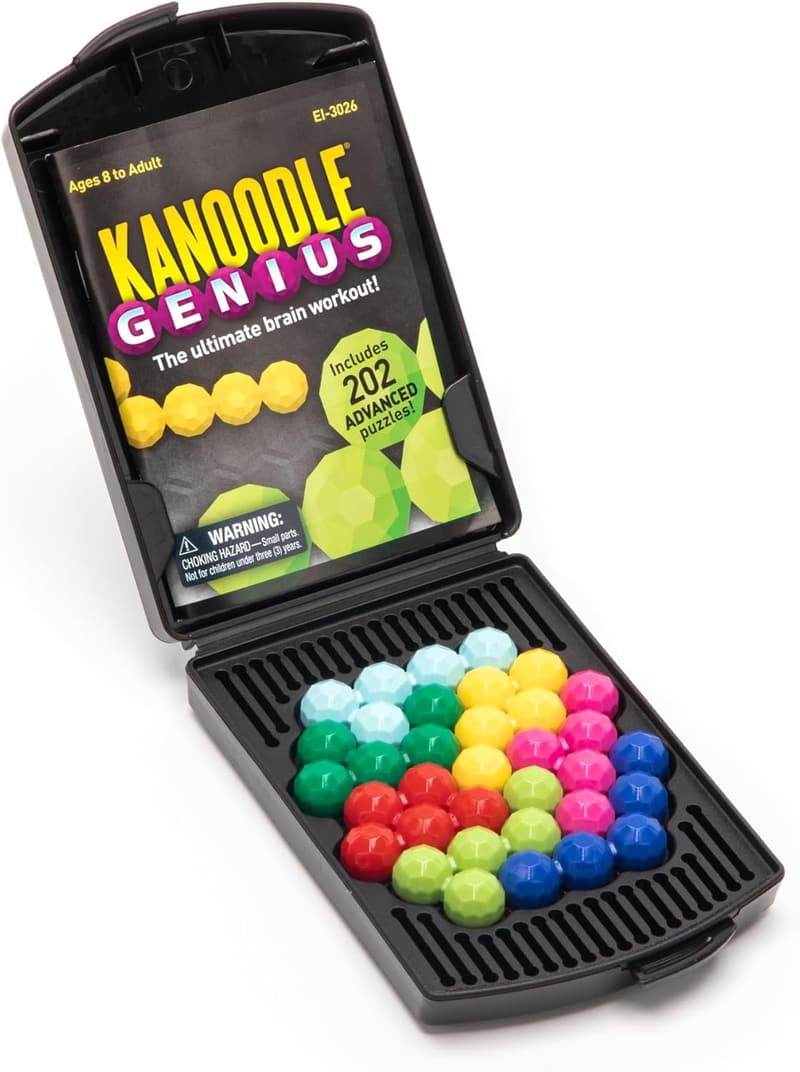 Kanoodle Genius 3-D Puzzle Game - 200+ Challenges for Ages 8+