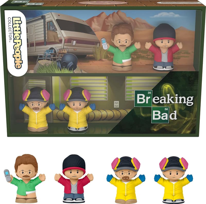 Breaking Bad Collector Figure Set for Adults in Display Box