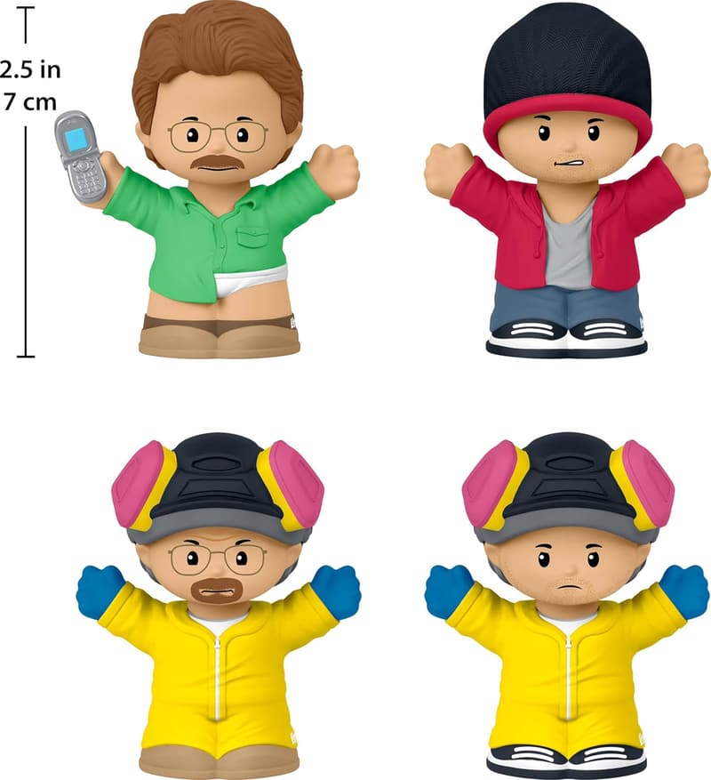 Breaking Bad Collector Figure Set for Adults in Display Box