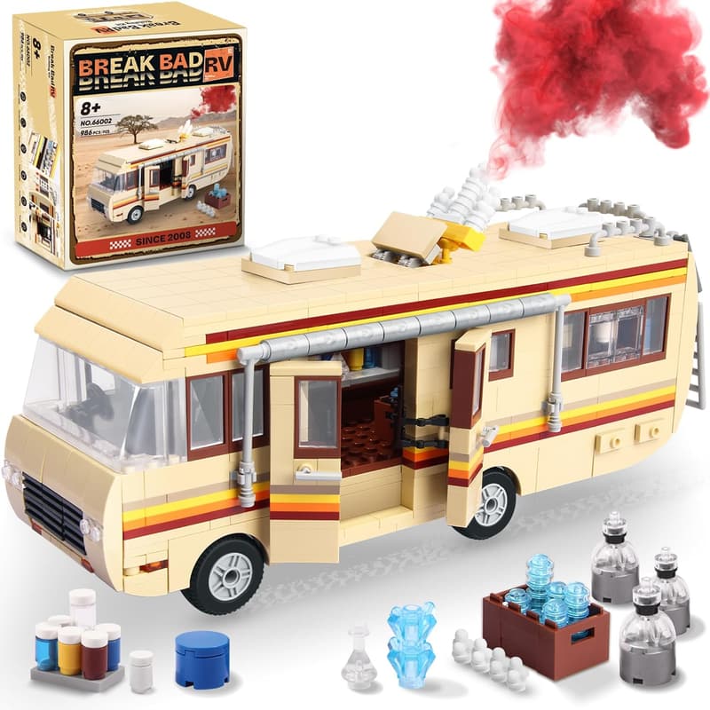 Camper Van Building Set for Boys Age 8-12