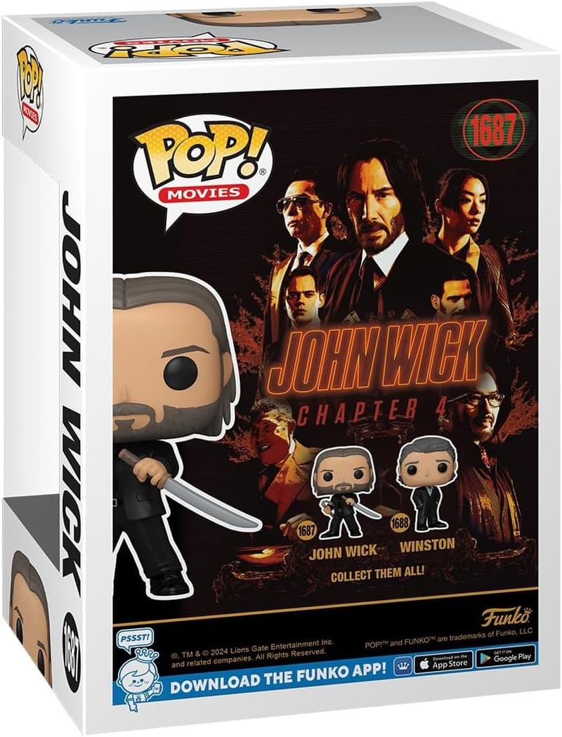 John Wick 4 Collectible Vinyl Figure - Funko POP!