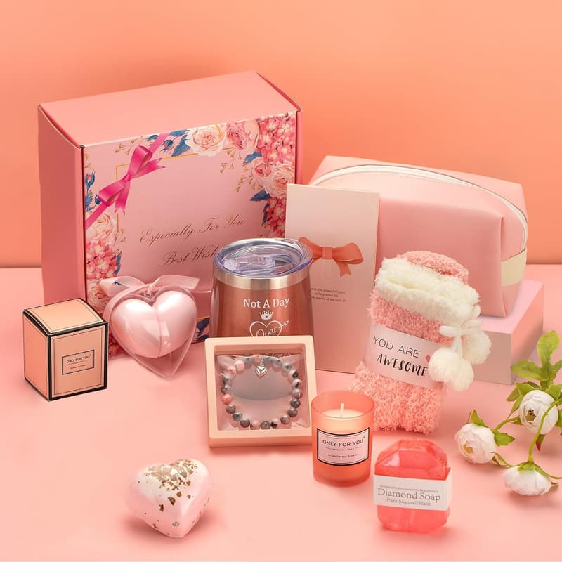 Birthday Gift Basket for Women - Relaxing Self-Care Set