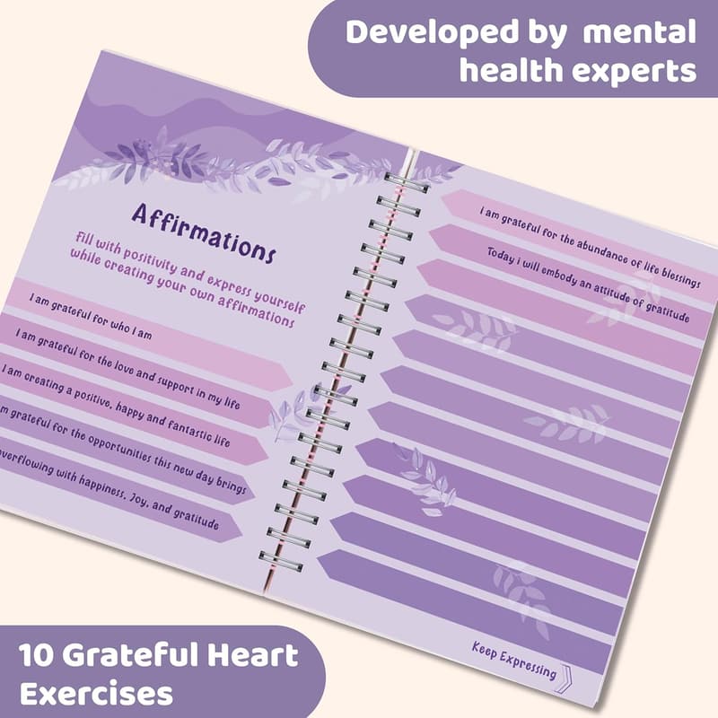 Gratitude Journal Kit for Girls Ages 8-12 – 242 Pieces