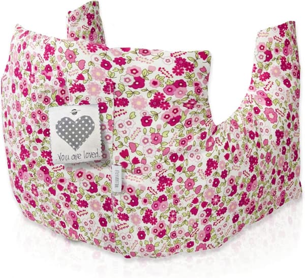 Post-Surgery Pillow for Women - Pink Flower Design