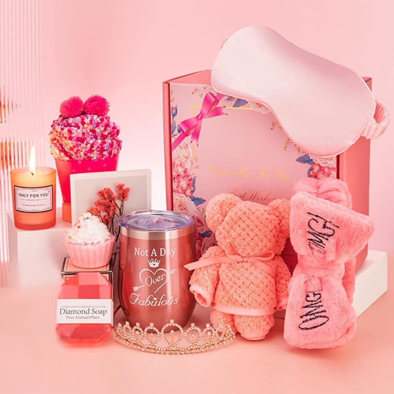 Unique Birthday Gift Basket for Women & Teenage Girls