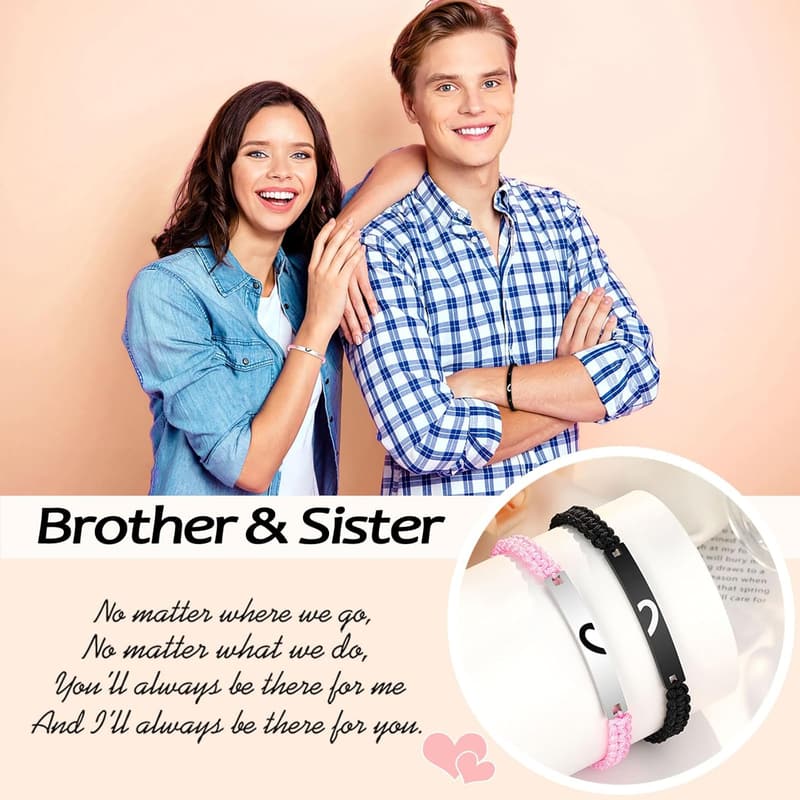 Couples' Matching Bracelets - Perfect for Father's Day