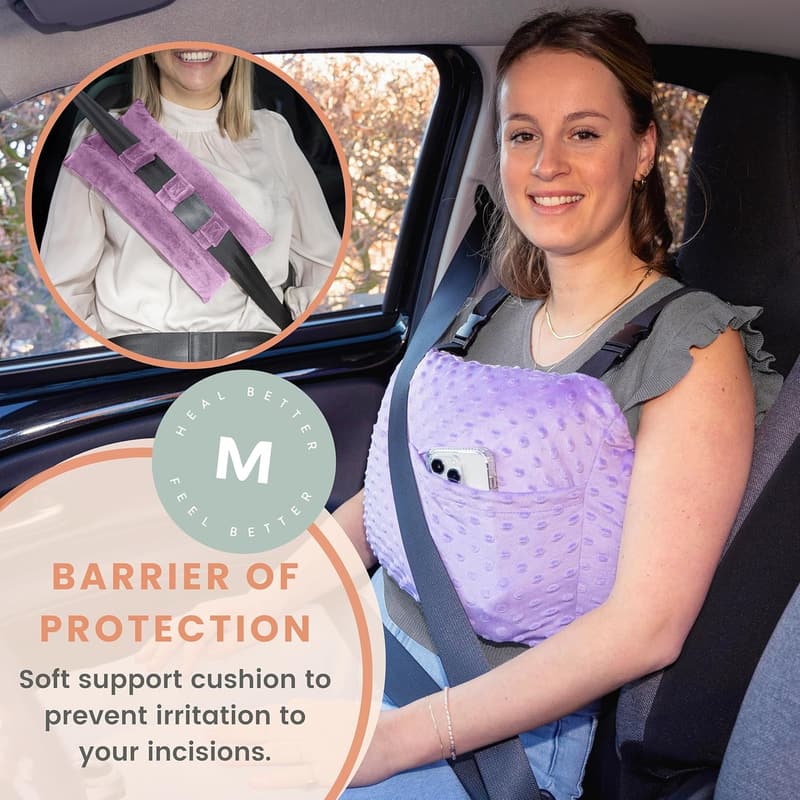 Post Surgery Pillow for Mastectomy Recovery & Comfort