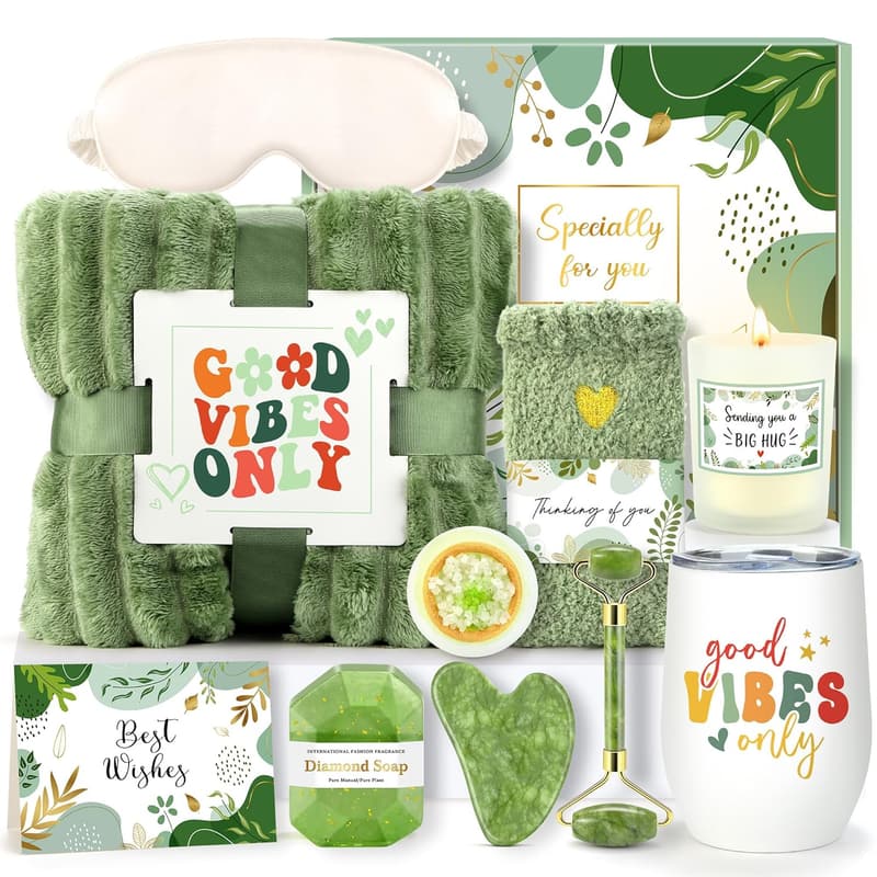 Women's Spa Gift Basket - Relaxation and Self-Care Kit