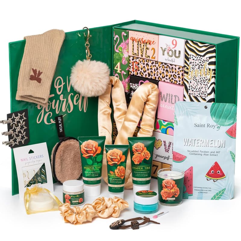 Mother's Day Spa Gift Box for Women - 20 PCS Beauty Kit