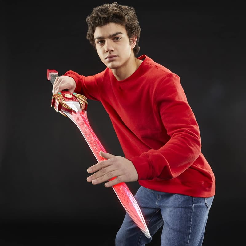 Mighty Morphin Red Ranger Power Sword - Premium Cosplay Collectible