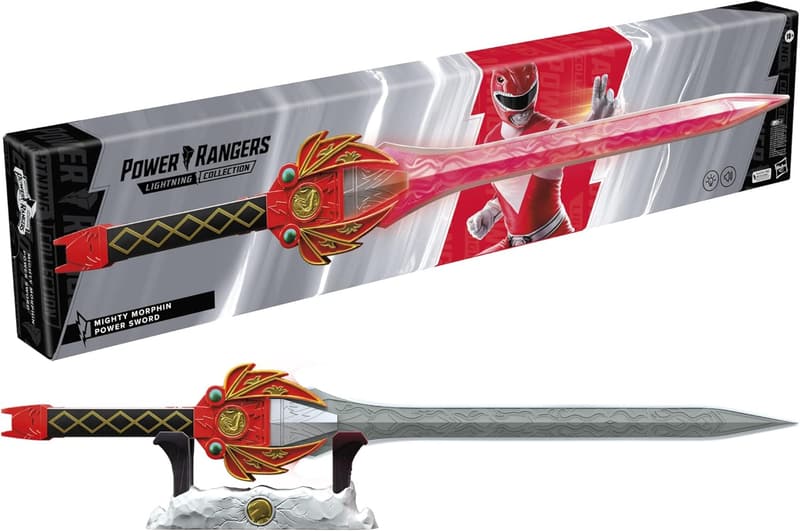 Mighty Morphin Red Ranger Power Sword - Premium Cosplay Collectible