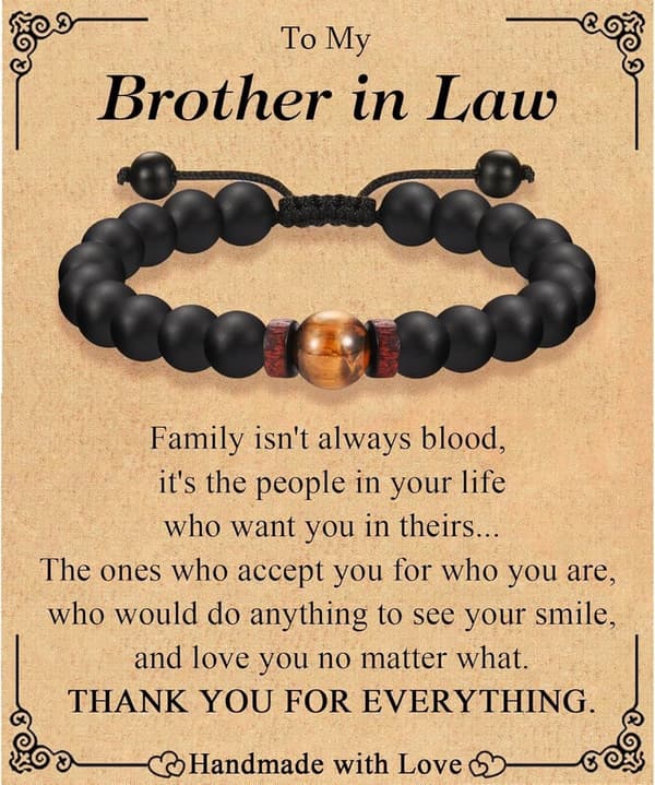 Men's Bracelet Gift for New Dads - Graduation & Father's Day