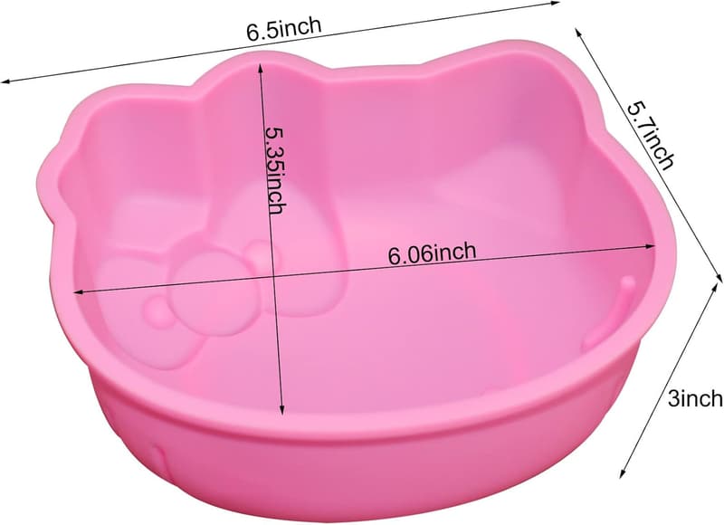 Silicone Cat Cake Mold - Non-Stick Fondant Tool