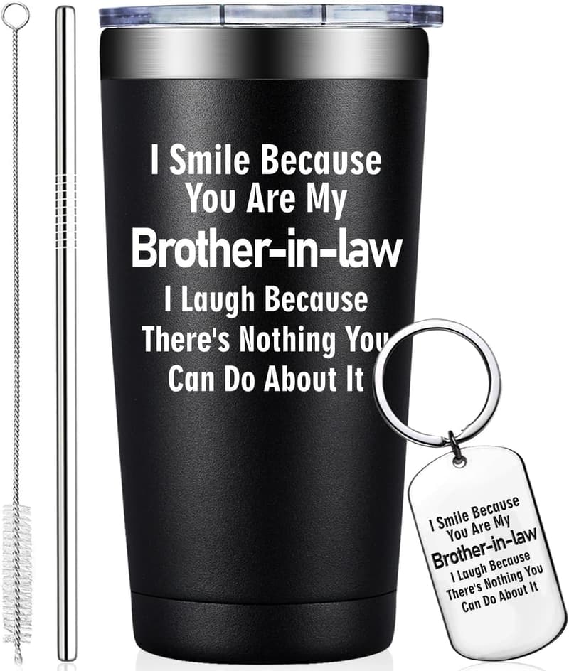 Brother-in-Law Tumbler Cup 20oz - Gifts for Any Occasion