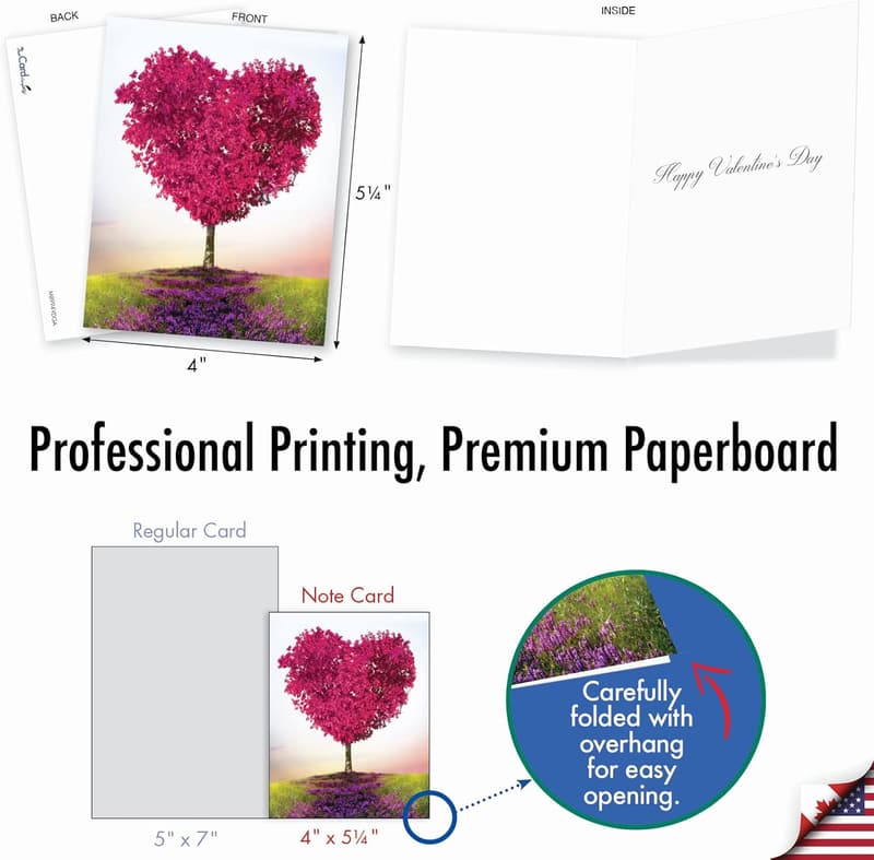Valentine's Day Bulk Card Set - 20 Assorted Designs