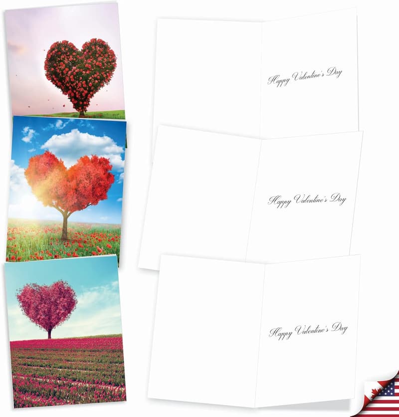 Valentine's Day Bulk Card Set - 20 Assorted Designs