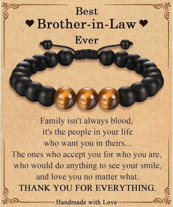 Men's Beaded Bracelet Gift for Birthdays & Special Occasions